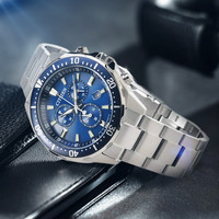 CITIZEN 光动能系列 男士手表 VO10-6772F 日版