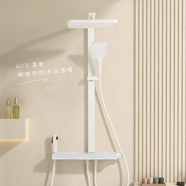 欧琳 CH6401 数显钢琴按键恒温四出水花洒