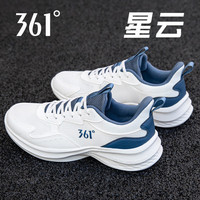 361° 2025秋冬减震跑步鞋 男款 42码 黑灰