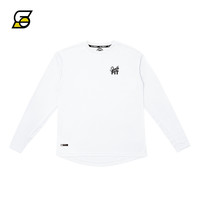 春季新款长袖T恤男圆领纯色运动男投篮球服跑步训练上衣