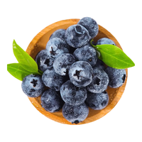 裕农叔 云南蓝莓鲜果 4盒*净100g 15mm+精选4S果