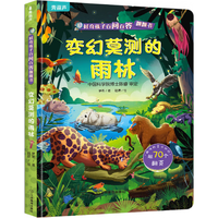 五花八门的交通工具3d立体书儿园趣味百科全书儿童节童书节 变幻莫测的雨林