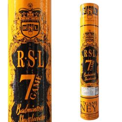 RSL 7号GAME羽毛球耐打飞行稳定比赛训练12只装/桶