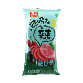 Shuanghui 双汇 辣吗藤椒风味香肠40g*10支休闲小吃零食泡面拍档肉类即食 40g*10支*1袋