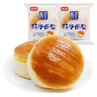 桃李 酵母面包 牛奶蛋羹味 75g*6袋