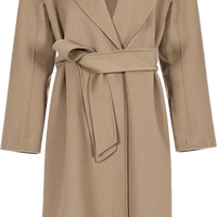 MAXMARA 女士气质系带长款大衣