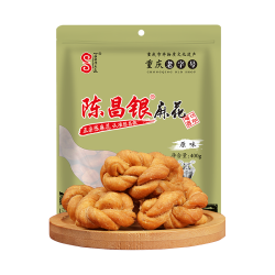 陈昌银 重庆陈麻花原味400g 重庆特产磁器口陈麻花糕点心零食小吃