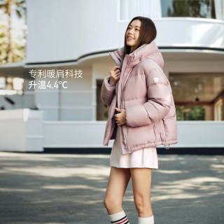 坦博尔 韩版百搭超级加厚极寒连帽羽绒服