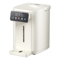 美的 小魔方电热水瓶 5L 0塑料水路 316L不锈钢 电水壶