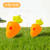 狗狗藏食漏食玩具胡萝卜丰容玩具小狗益智嗅闻丰荣玩具宠物漏食器