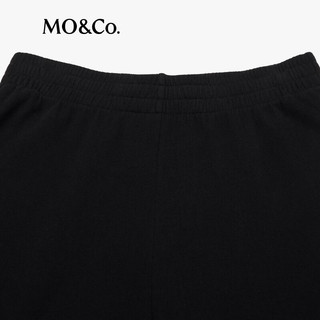  MO&Co./摩安珂 双面绒 女士运动裤  XS /155 黑色