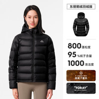 【经典2.0】伯希和800蓬羽绒服女户外秋冬防风保暖鹅绒外套 L