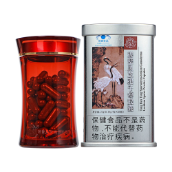 同仁堂 破壁灵芝孢子粉胶囊 0.35g*60粒*4罐 增强免疫