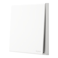 罗格朗开关插座面板家用86型暗装usb一开五孔多孔电源插座画采陶瓷白色 一开单控开关