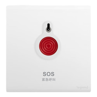 罗格朗开关插座面板家用86型画采陶瓷白暗装usb一开双控5孔多孔电源插座 紧急器