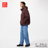 优衣库男装女装宽松直筒牛仔裤/水洗产品479322 479322/64湖蓝色 33 /175/84A