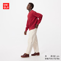 优衣库男装女装宽松直筒牛仔裤/水洗产品479322 479322/30浅米色 28 /160/70A