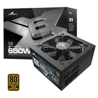 长城（Great Wall）额定650W X6金牌全模电脑电源