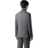 威可多(VICUTU)男士西服上衣秋季舒暖灰色结婚礼服商务正装西装外套 175/B上衣/马甲或84裤装 深灰裤装