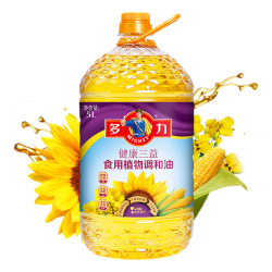 多力 5珍宝 食用植物调和油 5L