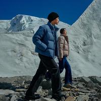 卡尔文·克莱恩 CK Jeans秋冬男女90绒户外耐磨立领面包羽绒服