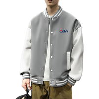 CBA 【高性价比】休闲棒球服秋季通勤修身阳光帅气运动外套男