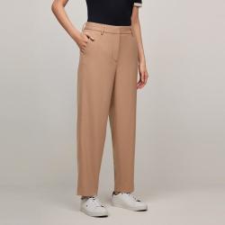 TOMMY HILFIGER 女金属小标合身商务通勤职场西装裤休闲裤