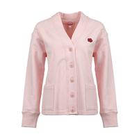 限尺码：KENZO 海棠花印花图案棉质宽松女士开衫卫衣