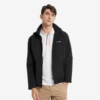 TOMMY HILFIGER/汤米·希尔费格 简约字母刺绣 男士连帽夹克