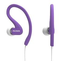 KOSS 高斯 KSC32 入耳式挂耳式动圈有线耳机 紫色 3.5mm