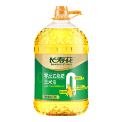 长寿花 零反式脂肪玉米油6.18L  非转基因玉米胚芽压榨plus