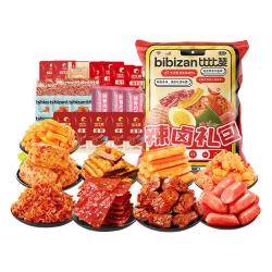 比比赞 辣卤零食大礼包30包荤素夜宵休闲食品零食追剧办公室解馋年货