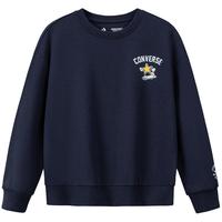 Converse匡威童装男童卫衣2025冬季中大童休闲运动时尚亲肤保暖上衣 【加绒款】藏青蓝CNVN-FW-J981 110 /52 【身高98-104cm】