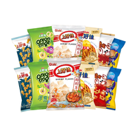 上好佳 鲜虾片虾条洋葱圈等  共10包