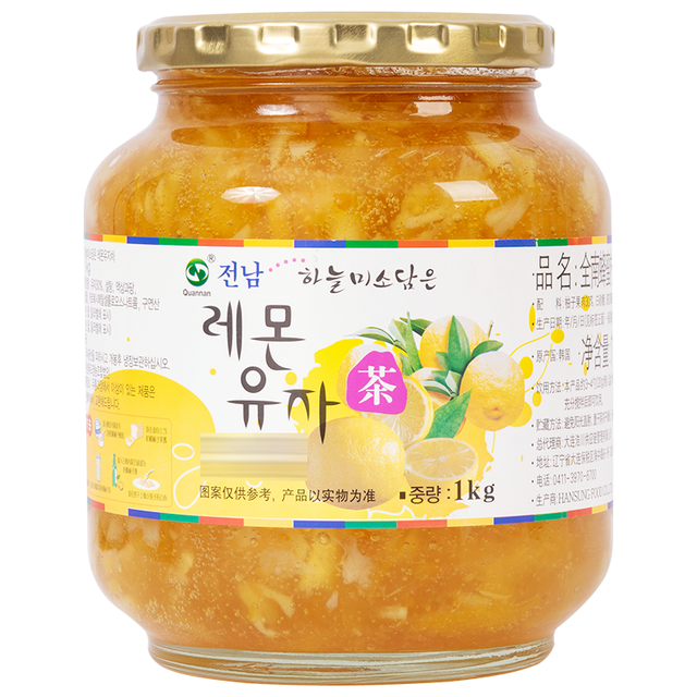 移动端、京东百亿补贴：全南 蜂蜜柚子饮品 1kg
