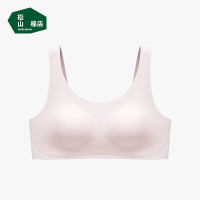 松山棉店 少女内衣 无钢圈文胸   浅粉 M 160/76