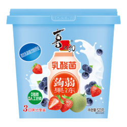 喜之郎 蒟蒻果冻桶 520克每桶26小包