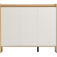 林氏家居家用门口鞋柜2024实木脚室内入户鞋架玄关柜一体OV4N-C       1.2m鞋柜【原木色】