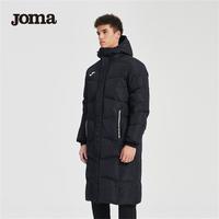 值友专享：Joma 男士羽绒服秋冬防风保暖连帽白鸭绒长款棉羽服外套