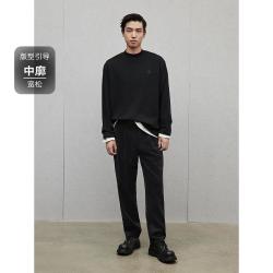 GXG 多色基础休闲基础打底舒适t宽松长袖T恤男