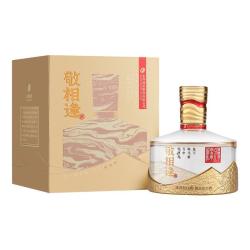 舍得 敬相逢 杯酒欢金色版 52%vol 浓香型白酒 500ml 单瓶装