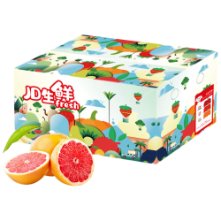 京鲜生 红心西柚/柚子 5斤装 单果230g起 生鲜水果