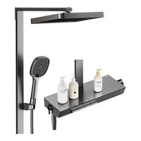 JOMOO九牧卫浴花洒套装淋浴家用钢琴键全套洗浴沐淋浴器浴室喷头36661