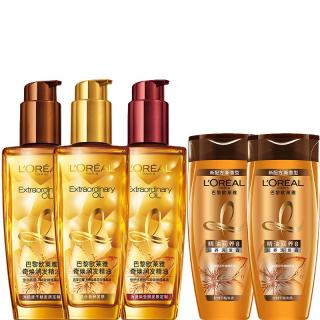 巴黎欧莱雅 L'OREAL PARIS欧莱雅护发精油奇焕润发精油修护烫染受损干枯发质护卷发