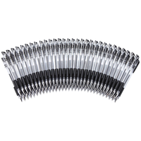TG 探戈 TG-009 拔帽中性笔 黑色 0.5mm 60支装