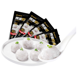 海底捞 捞派虾滑100g*4连包虾含量≥95%生鲜涮锅关东煮丸滑丸子火锅食材