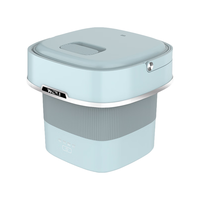 威力折叠洗衣机内裤内衣袜子洗衣机 宝宝洗衣机宿舍懒人洗衣机便携式可折叠出差必备迷你洗衣机 可沥水 XPB10-2129FV【折叠洗衣机】