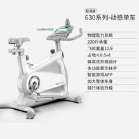 英尔健动感单车家用有氧运动器材磁控调阻室内自行车精巧静音脚踏车 -物理阻力