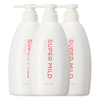 SUPER MILD 惠润 柔净洗发露 鲜花芳香 600ml*3