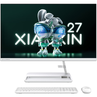 Lenovo 联想 小新 27 十二代酷睿版 27英寸 一体机 白色(酷睿i5-12450H、核芯显卡、16GB、512GB SSD、1920*1080)